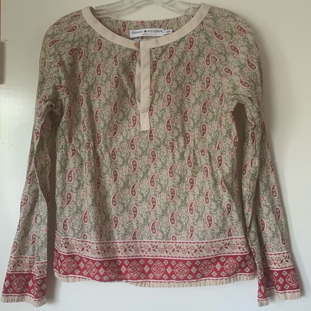 Tommy Hilfiger Paisley Top